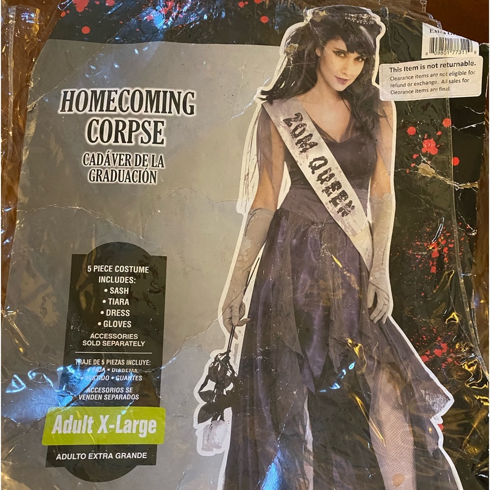 Halloween Corpse Bride Discontinued 3 piece set